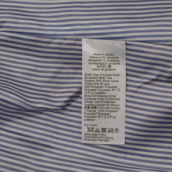 J Crew Blazer Women 00P Plaid Houndstooth One Button Wool Blend Classic tweed - Picture 10 of 12